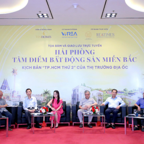 Tọa đàm và giao lưu trực tuyến với chủ đề "Hải Phòng - Tâm điểm bất động sản miền Bắc”