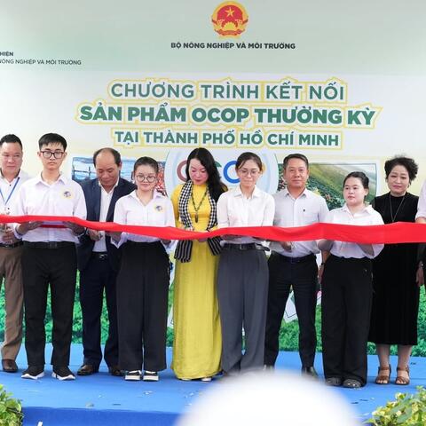 Hội chợ OCOP - Nông sản nhiều vùng miền cùng hội tụ