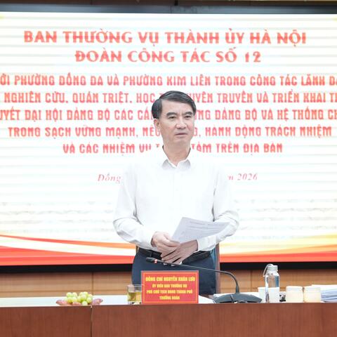 Đẩy mạnh phân cấp, nâng hiệu quả thực hiện nhiệm vụ