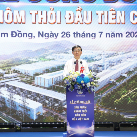 Việt Nam công bố sản phẩm nhôm thỏi đầu tiên, làm chủ công nghệ vật liệu chiến lược