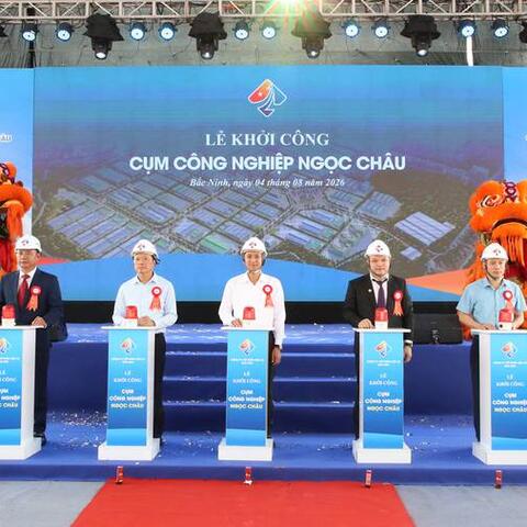 Bắc Ninh khởi công cụm công nghiệp gần 1.000 tỷ đồng