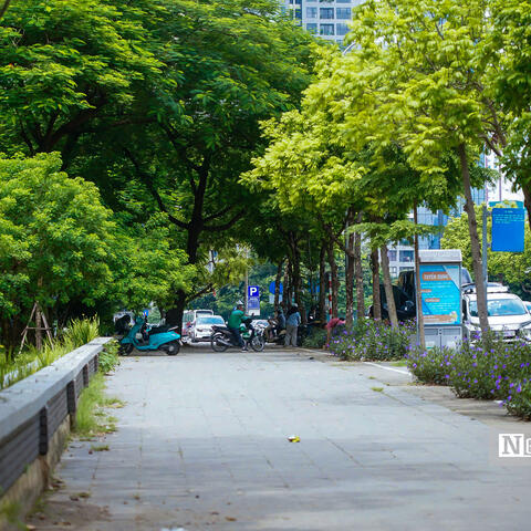 Hiện trạng khu vực thí điểm phố đi bộ thông minh đầu tiên ở Hà Nội