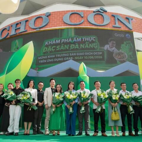 Khai trương Sàn giao dịch "OCOP - Đặc sản Đà Nẵng" và triển khai "Chợ Cồn chuyển đổi số"