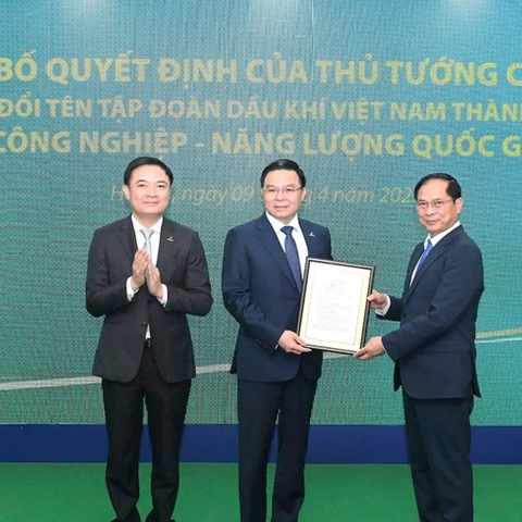 Chuyên gia nói về việc Petrovietnam đổi tên thành Tập đoàn Công nghiệp - Năng lượng Quốc gia Việt Nam
