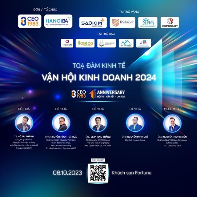 Toạ đ&#224;m &quot;Vận hội kinh tế 2024&quot;: Giải ph&#225;p th&#237;ch ứng mới cho doanh nghiệp - Ảnh 2