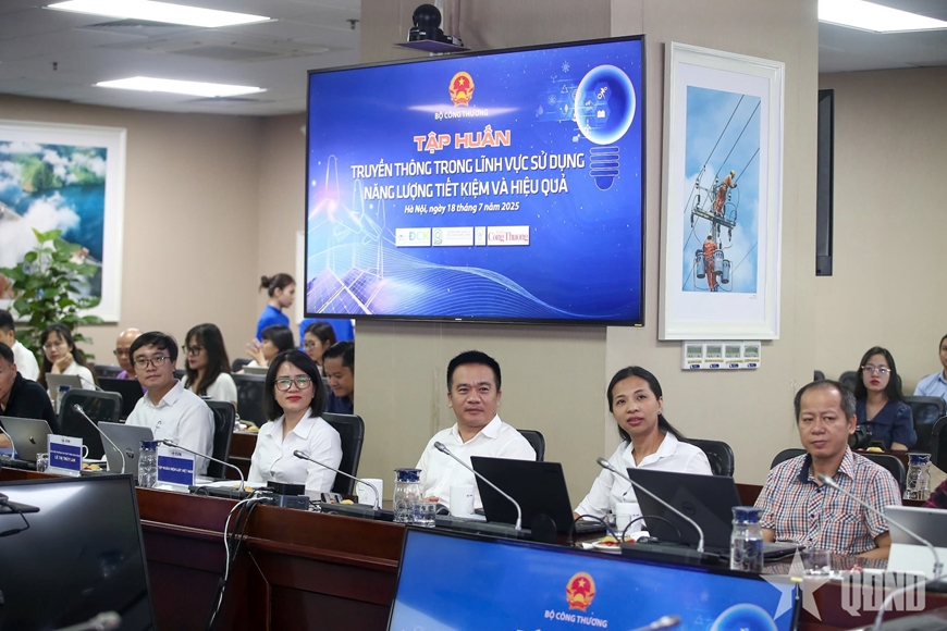 Nâng cao năng lực truyền thông trong lĩnh vực tiết kiệm năng lượng