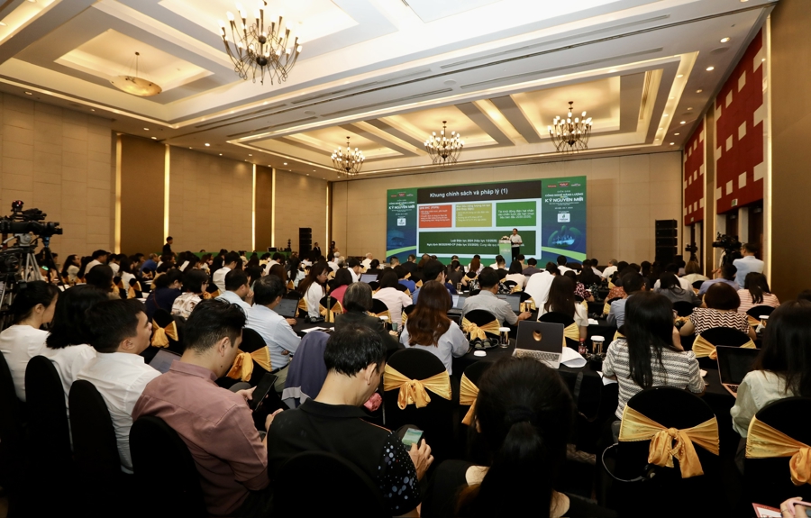 Quang cảnh Diễn đàn Công nghệ năng lượng trong kỷ nguyên mới. Ảnh: Trí Phong.