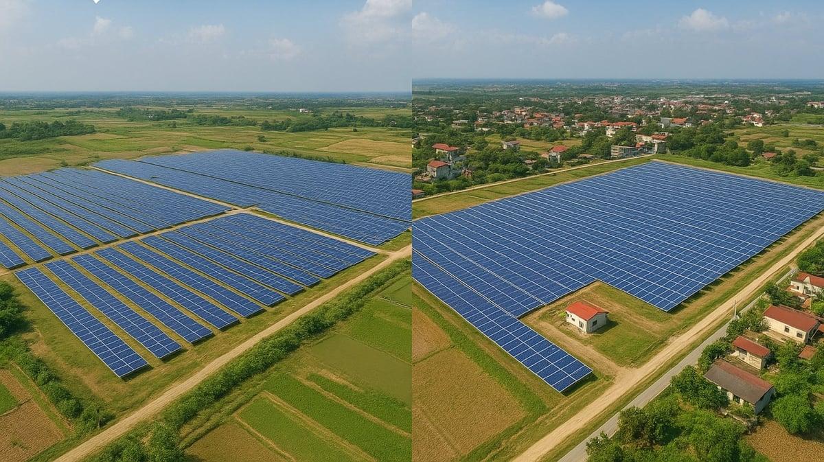 Nghệ An đang hướng tới phát triển năng lượng sạch, bền vững. Ảnh: ChatGPT.