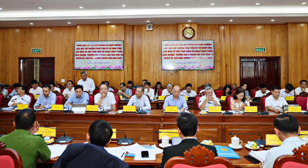 Các đại biểu tham dự cuộc họp.