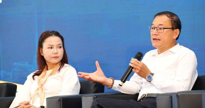 PGS.TS. Nguyễn Quang Tuyến: Cần trang bị kiến thức pháp luật cho các giám đốc dự án, chủ doanh nghiệp để họ tự bảo vệ mình. Ảnh: Thu Hằng/Bnews/vnanet.vn