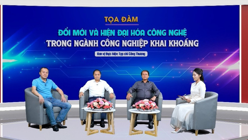 Tọa đàm “Đổi mới và hiện đại hóa công nghệ trong ngành công nghiệp khai khoáng”.