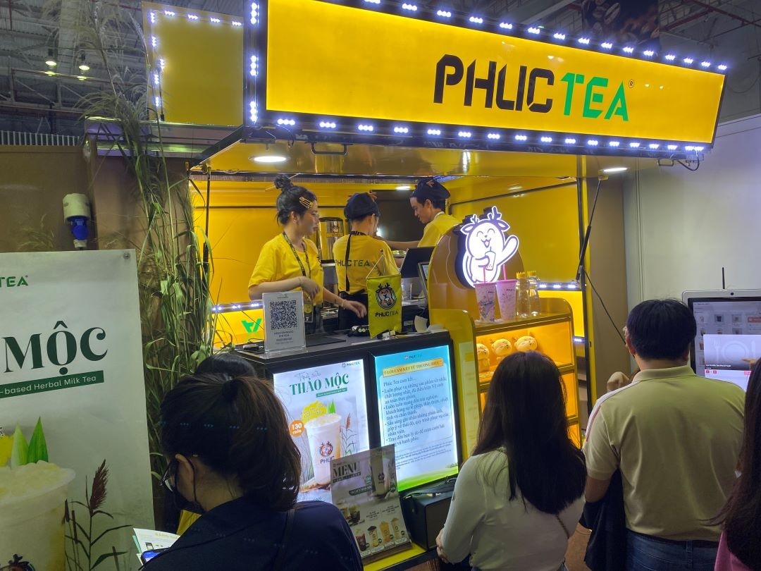 Phúc Tea đã thành công nhượng quyền thị trường quốc tế.