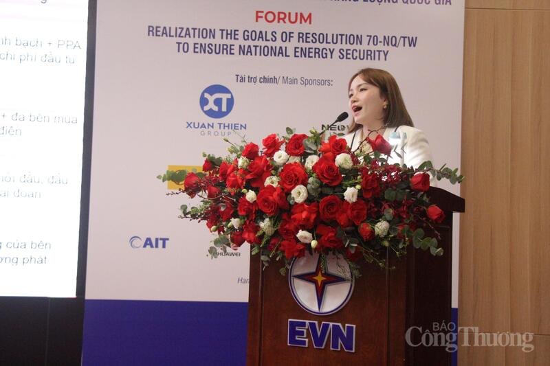 Bà Nguyễn Thùy Chi, đại diện Văn phòng PPP, Cục Quản lý đấu thầu (Bộ Tài chính). Ảnh: P.C