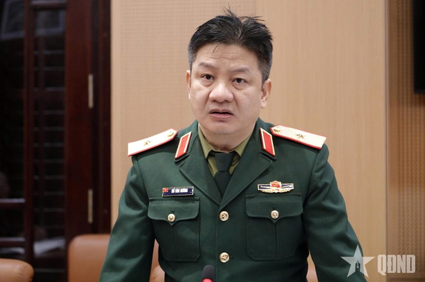 Thượng tướng Lê Huy Vịnh: Khẩn trương bảo đảm hạ tầng công nghệ cho Ban CHQS cấp xã