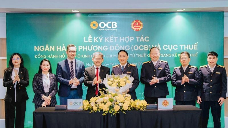 Thông qua thỏa thuận hợp tác Cục Thuế và OCB sẽ phối hợp chặt chẽ cùng triển khai các hoạt động hỗ trợ thiết thực cho cộng đồng hộ kinh doanh.