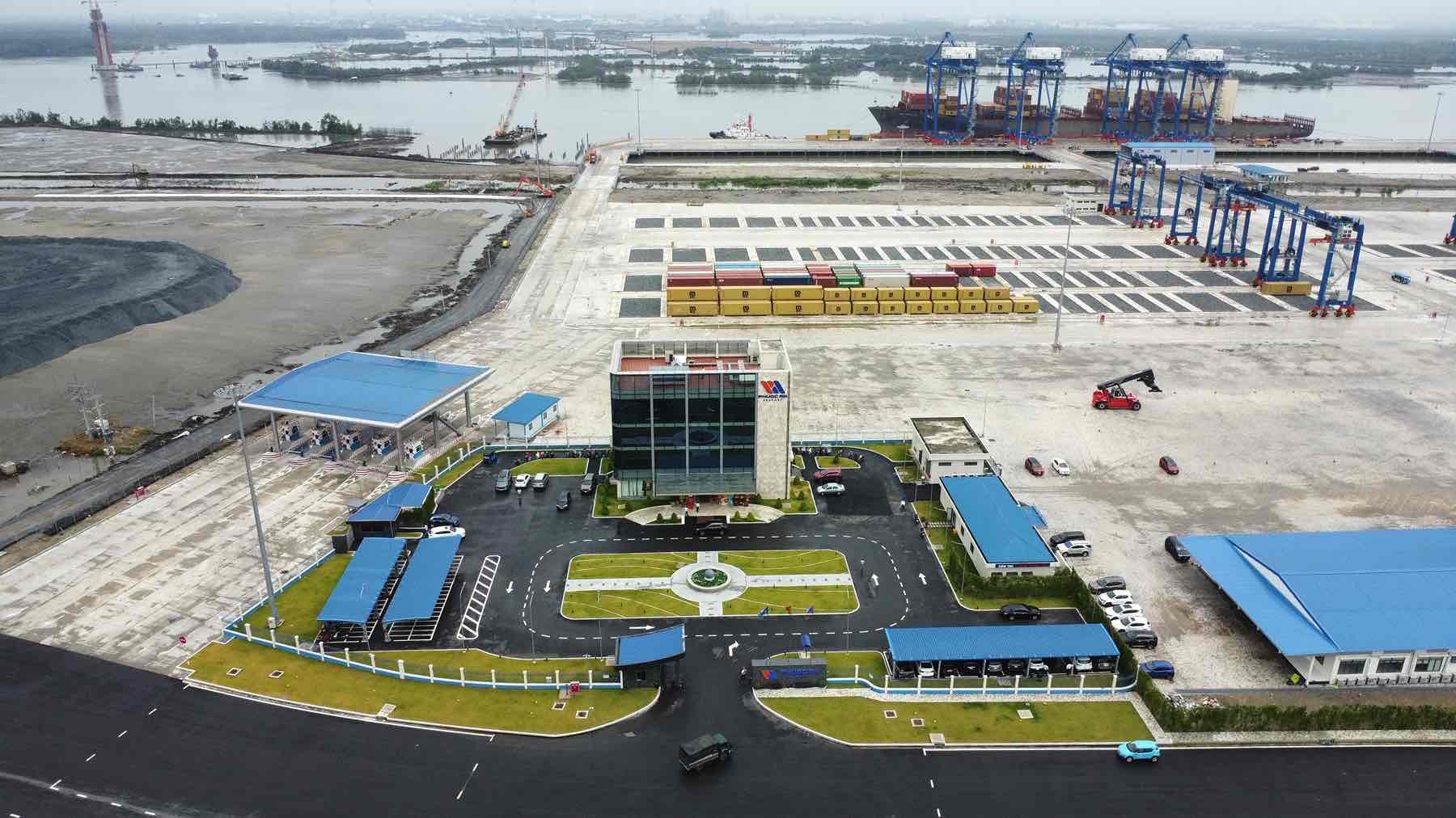 Cảng Phước An nằm ở vị trí chiến lược, dễ dàng kết nối tỉnh Đồng Nai với các thị trường lớn trong khu vực và trên thế giới,. Ảnh: HAC