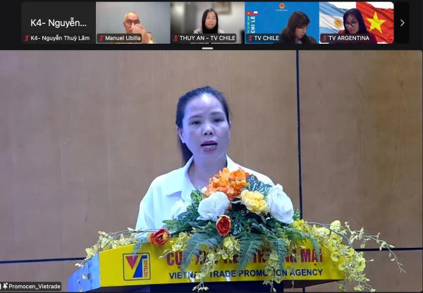 Bà Nguyễn Thị Thu Thủy – Phó Giám đốc Trung tâm Hỗ trợ xúc tiến thương mại và đầu tư (Cục Xúc tiến thương mại, Bộ Công Thương).